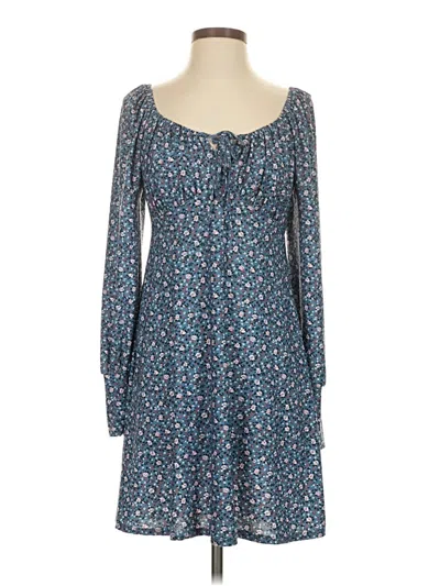 Pre-owned Lily Rose Casual Dress In Blue