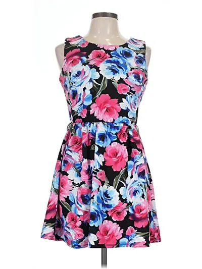Pre-owned Lily Rose Casual Dress In Blue