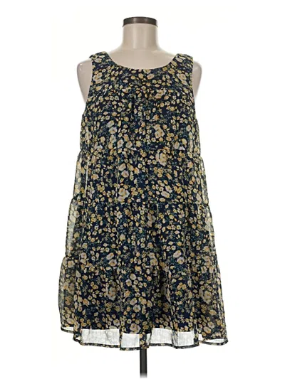 Pre-owned Lily Rose Casual Dress In Blue