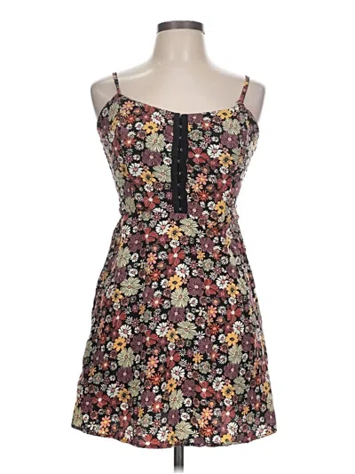Pre-owned Lily Rose Casual Dress In Brown