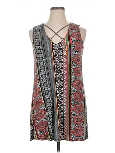 Pre-owned Lily Rose Casual Dress In Gray