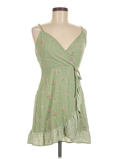 Pre-owned Lily Rose Casual Dress In Green