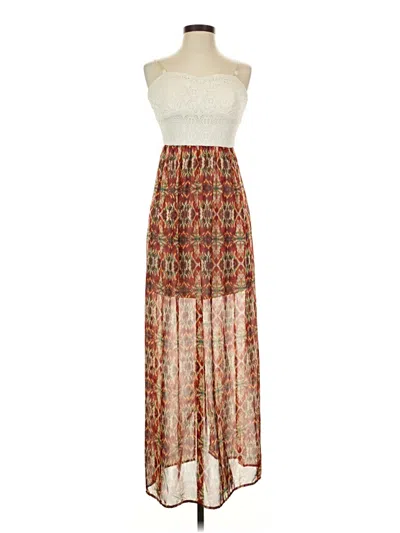 Pre-owned Lily Rose Casual Dress In Ivory
