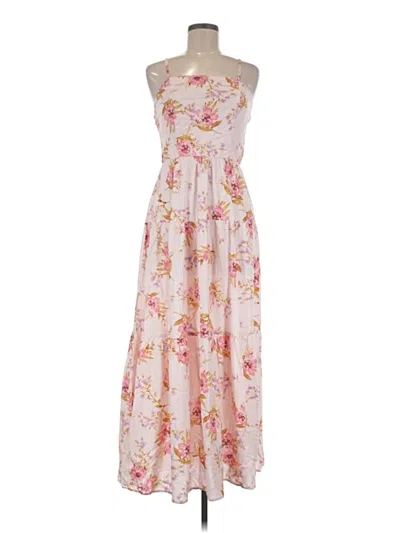 Pre-owned Lily Rose Casual Dress In Ivory