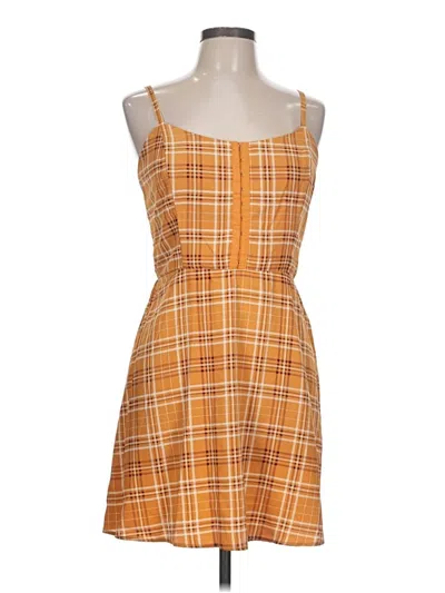 Pre-owned Lily Rose Casual Dress In Orange