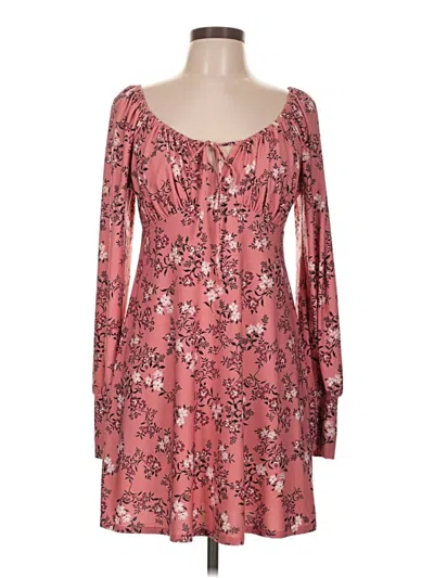 Pre-owned Lily Rose Casual Dress In Pink