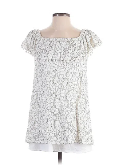 Pre-owned Lily Rose Casual Dress In White