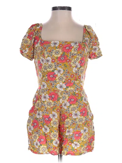 Pre-owned Lily Rose Casual Dress In Yellow