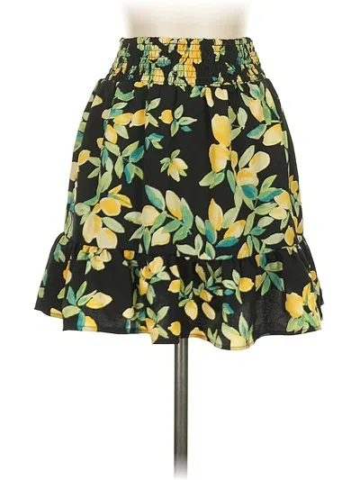 Pre-owned Lily Rose Casual Skirt In Yellow