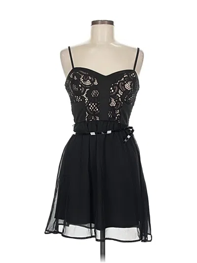 Pre-owned Lily Rose Cocktail Dress In Black