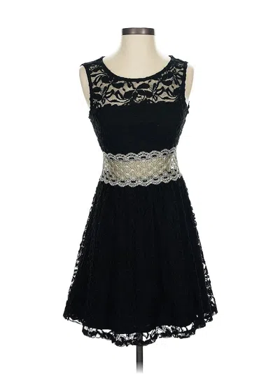 Pre-owned Lily Rose Cocktail Dress In Black
