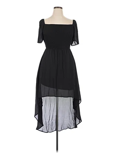 Pre-owned Lily Rose Cocktail Dress In Black