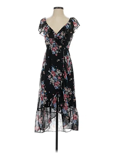 Pre-owned Lily Rose Cocktail Dress In Black