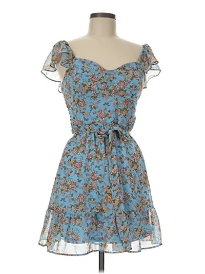 Pre-owned Lily Rose Cocktail Dress In Blue
