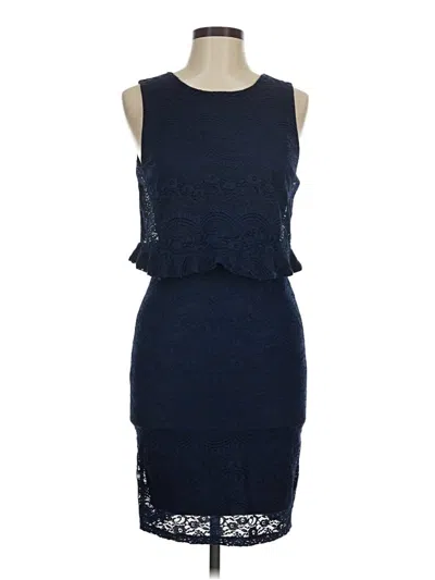 Pre-owned Lily Rose Cocktail Dress In Blue
