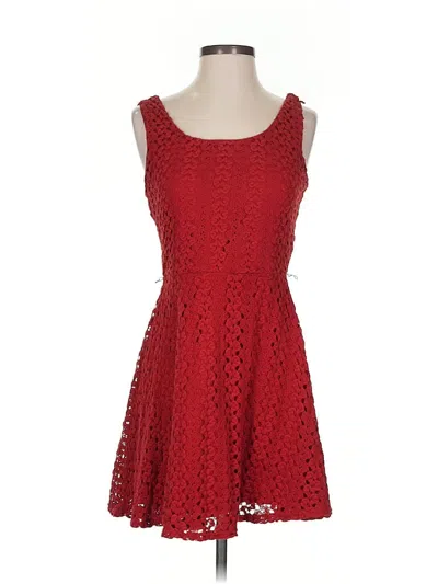 Pre-owned Lily Rose Cocktail Dress In Red