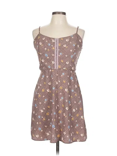 Pre-owned Lily Rose Kimono In Brown