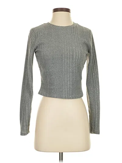 Pre-owned Lily Rose Pullover Sweater In Gray