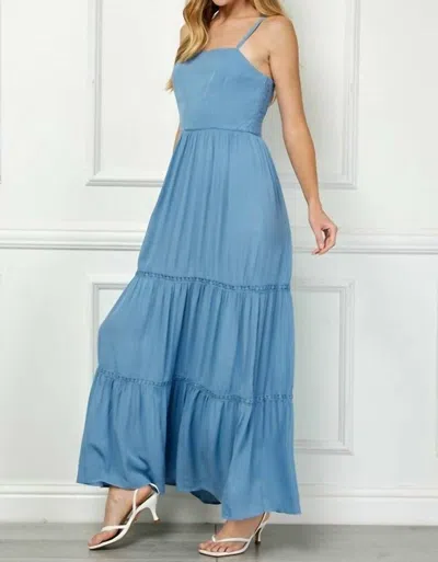 Lily Rose Pure Grace Maxi Dress In Denim