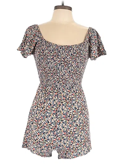 Pre-owned Lily Rose Romper In Blue