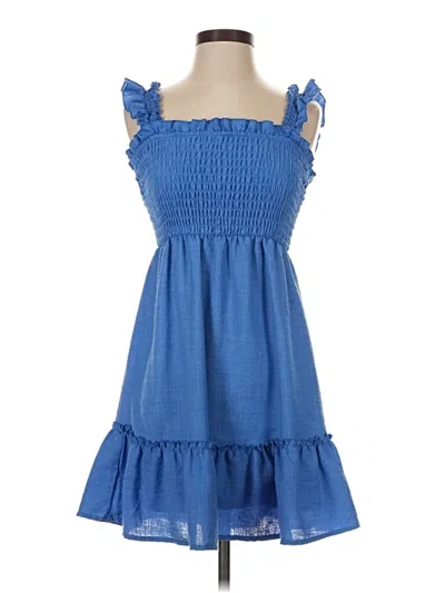 Pre-owned Lily Rose Vest In Blue