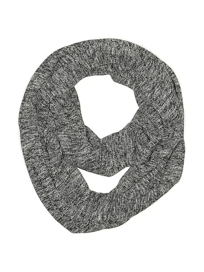 Pre-owned Lily Sky Scarf In Gray