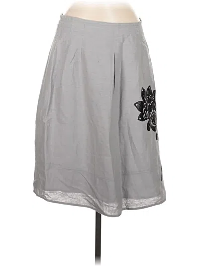 Pre-owned Lily Stanhope Casual Skirt In Gray