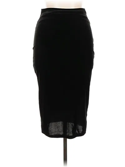 Pre-owned Lily White Casual Skirt In Black