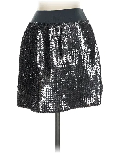 Pre-owned Lily White Casual Skirt In Black