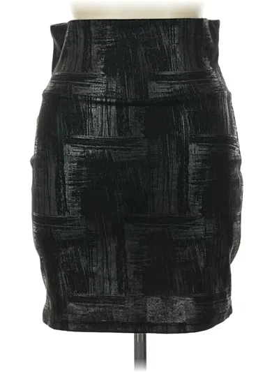 Pre-owned Lily White Formal Skirt In Black