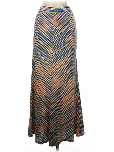 Pre-owned Lily White Formal Skirt In Green