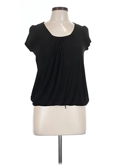 Pre-owned Lily White Short Sleeve T-shirt In Black