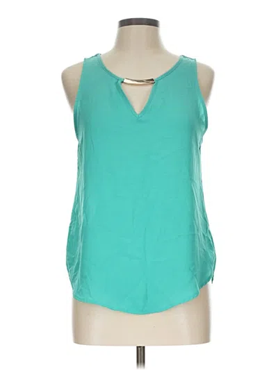 Pre-owned Lily White Sleeveless T-shirt In Teal