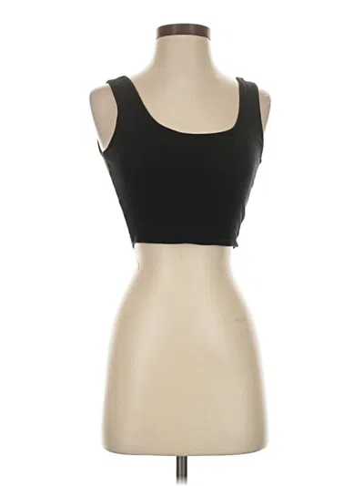 Pre-owned Lily White Sports Bra In Black