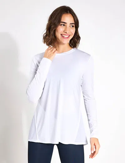 Lilybod Kendall Long Sleeve Top In White