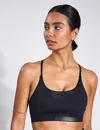 Lilybod Limit High-shine Sports Bra In Black