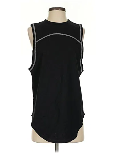 Pre-owned Lilybod Sleeveless T-shirt In Black