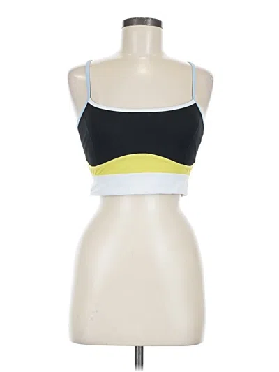 Pre-owned Lilybod Sports Bra In Yellow