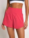 Lilybod Women's Bronte Running Short In Pink