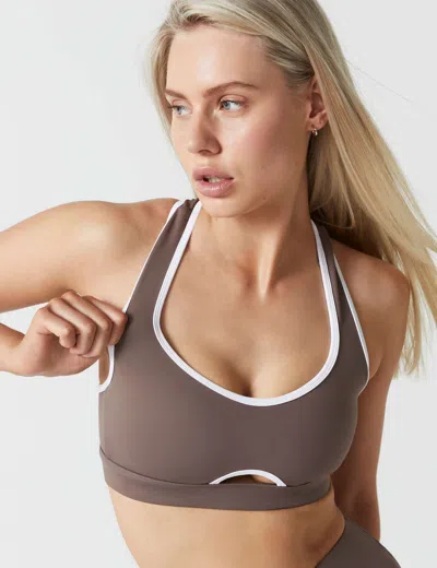 Lilybod Women's Clare Sports Bra In Brown