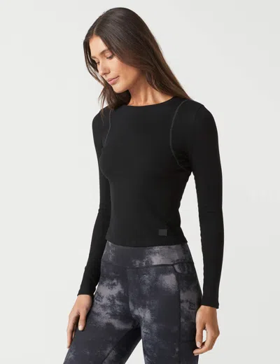 Lilybod Women's Faro Long Sleeve Tech Tee In Black