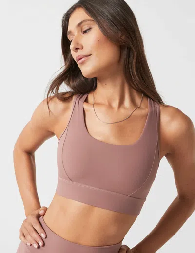 Lilybod Women's Frankie Cloud-core Sports Bra In Brown