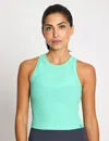 Lilybod Women's Harmony Ribbed Tank In Green