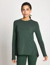 Lilybod Women's Kendall Long Sleeve Top In Green