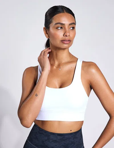 Lilybod Zoe Air-core Sports Bra In White