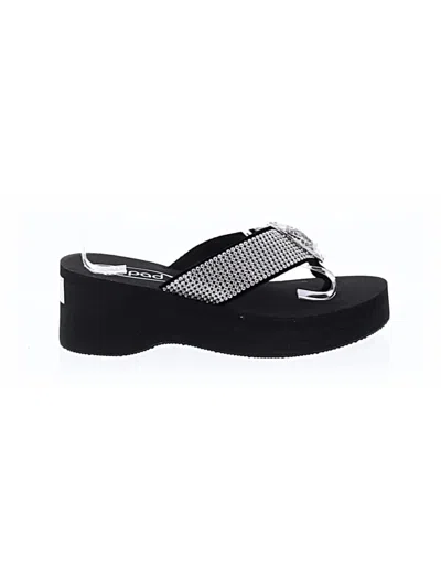 Pre-owned Lilypad Wedges In Silver