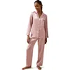 Lilysilk 22 Momme Full Length Silk Pajamas Set In Rosy Pink