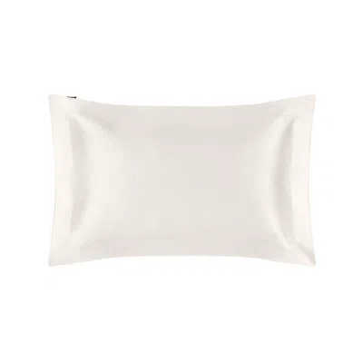 Lilysilk 22 Momme Oxford Envelope Silk Pillowcase In White