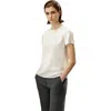 Lilysilk Basic Silk T Shirt In Natural White
