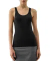 Lilysilk Basic Silk Tank Top In Black